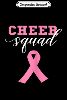 Composition Notebook: Cute Cheerleading Gift Idea Cheer Squad Breast Cancer Cheer  Journal/Notebook Blank Lined Ruled 6x9 100 Pages