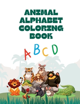 Paperback Animal Alphabet Coloring Book