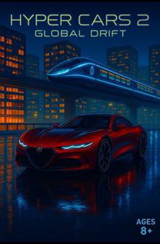 Paperback Hyper Cars 2: Global Drift: A Futuristic Coloring Book Adventure (Hyper Cars Coloring Book: A Legacy Coloring Book for Dreamers and Speed Lovers) Book