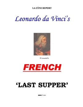 Paperback Leonardo's FRENCH 'Last Supper' Book