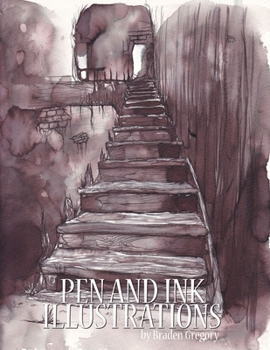 Paperback Pen and Ink Illustrations Book