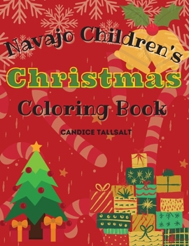 Paperback Navajo Children's Christmas Coloring Book