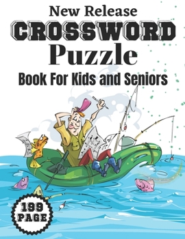 Paperback New Crossword Puzzle Book For Kids And Seniors: With Solution Crossword Puzzle Book