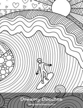 Paperback Dreamy Doodles Coloring Book for Grown-Ups 3 & 4 Book