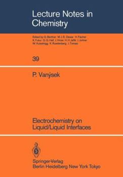 Paperback Electrochemistry on Liquid/Liquid Interfaces Book