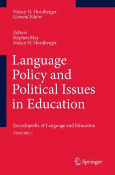 Paperback Language Policy and Political Issues in Education: Encyclopedia of Language and Educationvolume 1 Book