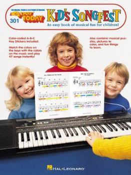 Paperback Kid's Songfest : An Easy Book of Musical Fun for Children Book