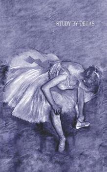 Paperback Study by Degas: 5x8 Journal Notebook Book