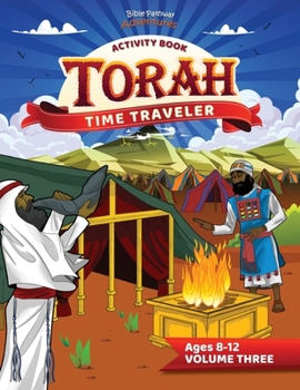 Paperback Torah Time Traveler Activity Book (Volume Three) Book