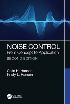 Hardcover Noise Control: From Concept to Application Book