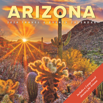Calendar Arizona 2024 12 X 12 Wall Calendar Book