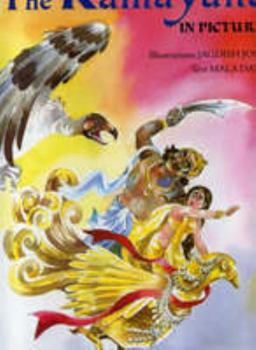 Hardcover The Ramayana in Pictures Book