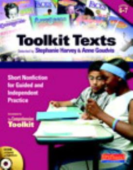Paperback Toolkit Texts: Grades 6-7: Short Nonfiction for Guided and Independent Practice [With CDROM] Book