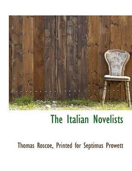 Hardcover The Italian Novelists Book