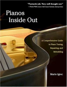 Hardcover Pianos Inside Out: A Comprehensive Guide to Piano Tuning, Repairing, and Rebuilding Book