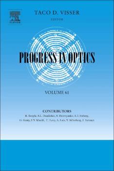 Hardcover Progress in Optics: Volume 61 Book