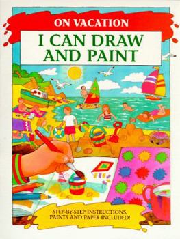 Hardcover Paint Palette Books: On Vacation Book