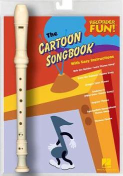 Paperback The Cartoon Songbook: Recorder Fun! Pack Book