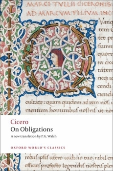 Paperback On Obligations: de Officiis Book