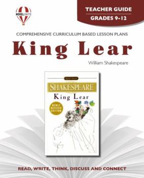 Paperback King Lear - Teacher Guide by Novel Units Book