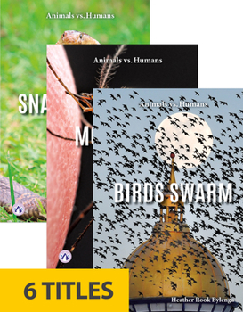 Library Binding Animals vs. Humans (Set of 6) Book