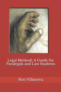 Paperback Legal Method: A Guide for Paralegals and Law Students Book