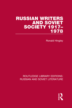 Hardcover Russian Writers and Soviet Society 1917-1978 Book
