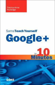 Paperback Sams Teach Yourself Google+ in 10 Minutes Book