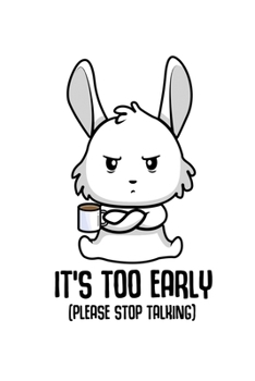 Notizbuch: Kaffee Langschläfer Hase Früh Aufstehen Geschenk 120 Seiten, 6X9 (Ca. A5), Punktraster (German Edition)