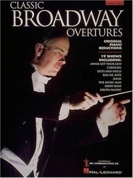 Paperback Classic Broadway Overtures Book