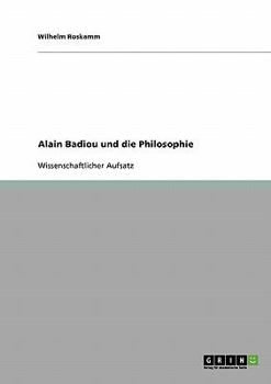 Paperback Alain Badiou und die Philosophie [German] Book