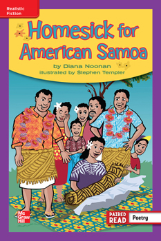 Spiral-bound Reading Wonders Leveled Reader Homesick for American Samoa: Ell Unit 6 Week 5 Grade 4 Book