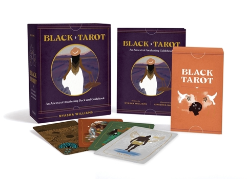 Cards Black Tarot: An Ancestral Awakening Deck and Guidebook Book