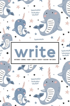 Paperback Write: Notebook - Journal - Diary- Libreta - Cahier - Taccuino - Notizbuch: 110 Pages for Writing, Drawing, Sketching & Organ Book