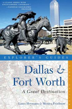 Paperback Explorer's Guide Dallas & Fort Worth: A Great Destination Book
