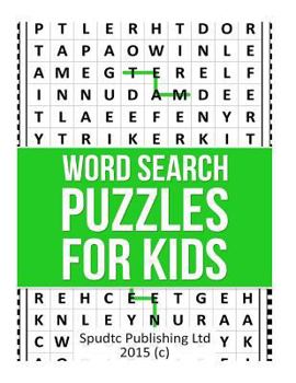 Paperback Word Search Puzzles for Kids Book