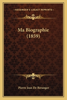 Paperback Ma Biographie (1859) Book