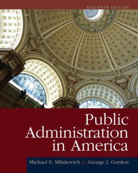 Hardcover Public Administration in America Book