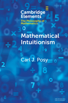 Paperback Mathematical Intuitionism Book