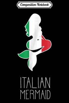 Composition Notebook: Italian IT'S IN MY DNA with Italy Flag Lips  Journal/Notebook Blank Lined Ruled 6x9 100 Pages