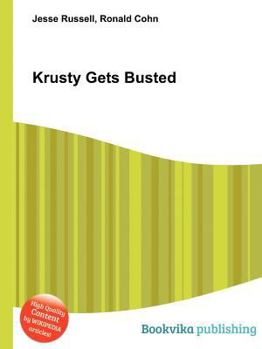 Paperback Krusty Gets Busted Book