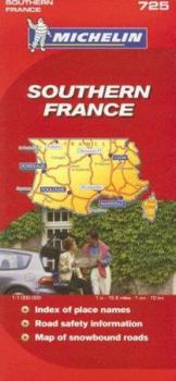 Michelin Map France, South 725 (Maps/Country