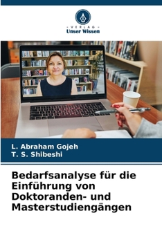 Paperback Bedarfsanalyse für die Einführung von Doktoranden- und Masterstudiengängen [German] Book
