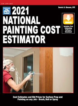 Paperback 2021 National Painting Cost Estimator Book