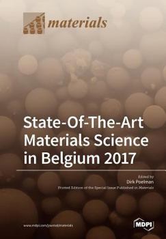 Paperback State-Of-The-Art Materials Science in Belgium 2017 Book