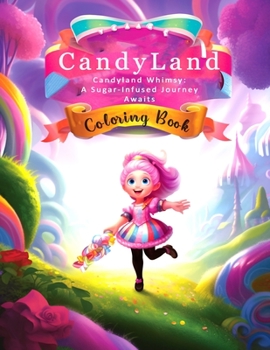 CandyLand Coloring book: Candyland Whimsy - A Sugar-Infused Journey Awaits