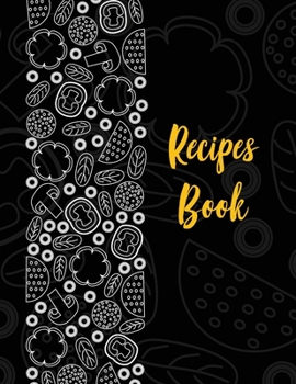 Paperback Recipes Book: Family Recipes Journal Book