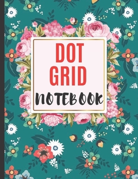 Paperback Dot Grid Notebook: Dotted Notebook - 8.5 X 11 size - Do Grid Paper Notebook With Black Dots Over White Pages Book