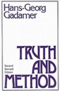 Paperback Truth and Method: Second Revised Edition Book