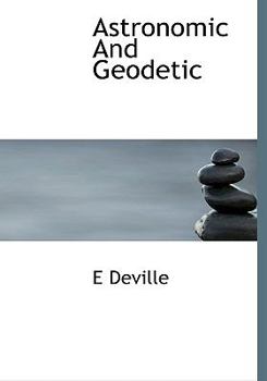 Hardcover Astronomic and Geodetic Book